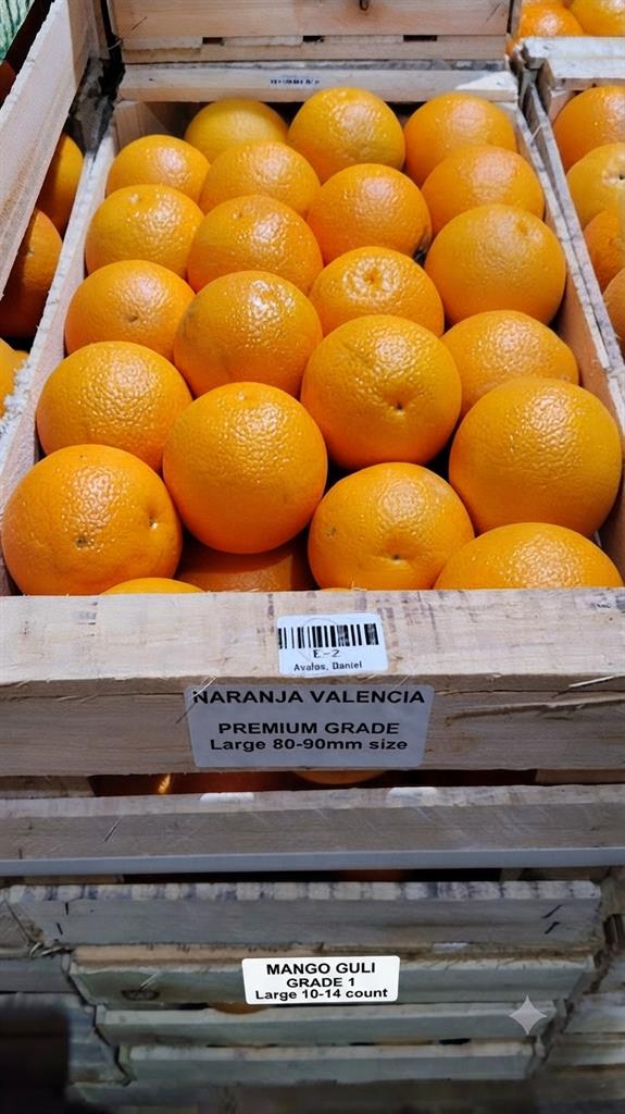naranja de jugo x 16 kg
