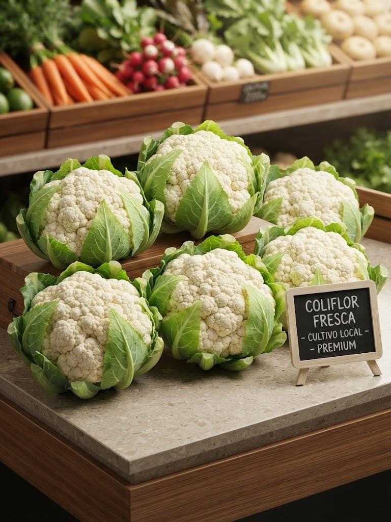 coliflor x 3 un
